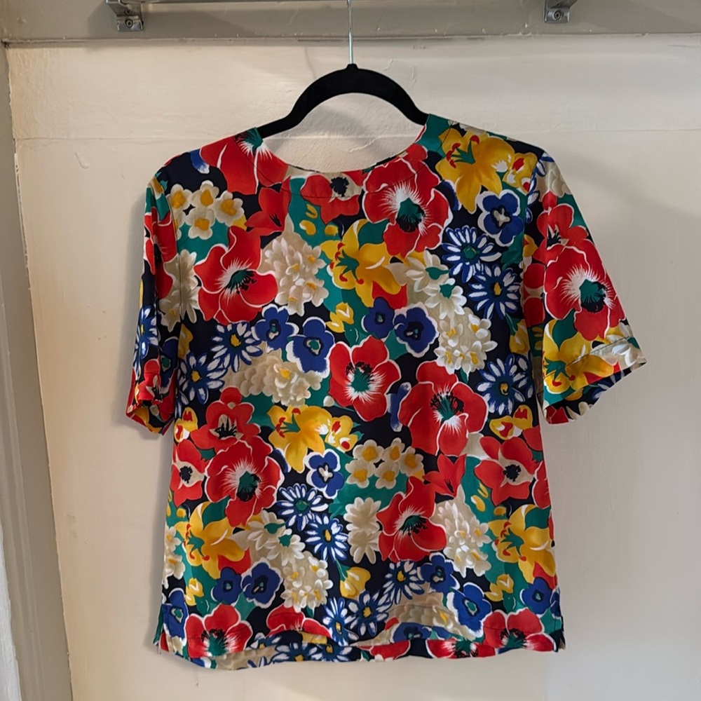 Vintage Floral Top